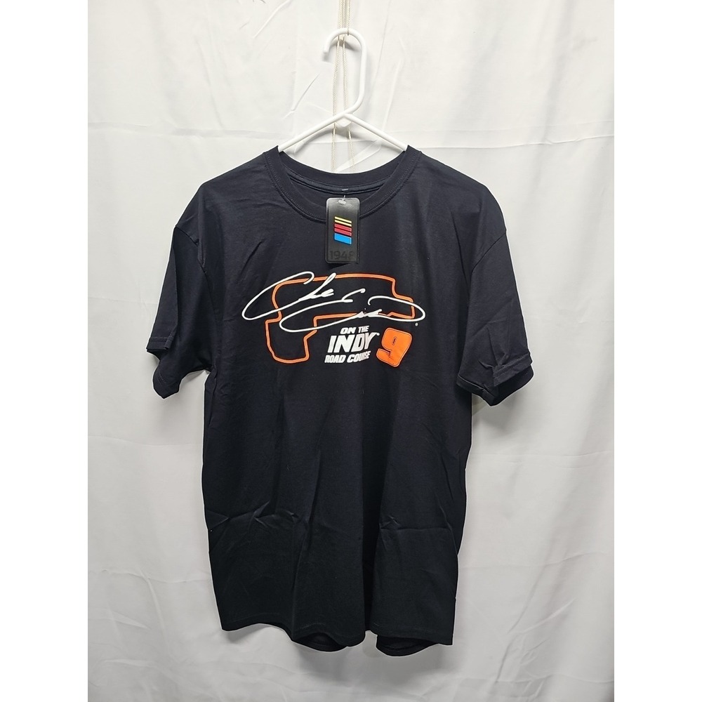 Chase Elliott 2021 Checkered Flag Sports #9 Hooters On the Indy Road Course Tee